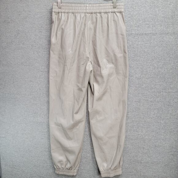 ARITZIA BABATON ZEDEL FAUX LEATHER JOGGER PANTS, SIZE M - Picture 2 of 10